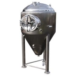 100L Cooling Glycol Jacketed Conical Beer Fermenter - China Fermentation  Tank, Fermenting Equipment