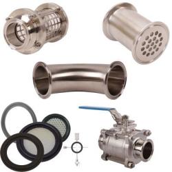 Tri Clamp Fittings & Connectors | Sanitary Fittings & Clamps