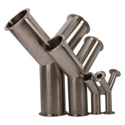 Racking Arm | Tri Clamp 1.5 inch x 1 in. x 60 Degree x 6 in. x 14 in. -  Stainless Steel SS304 - Glacier Tanks - (2 Pack)